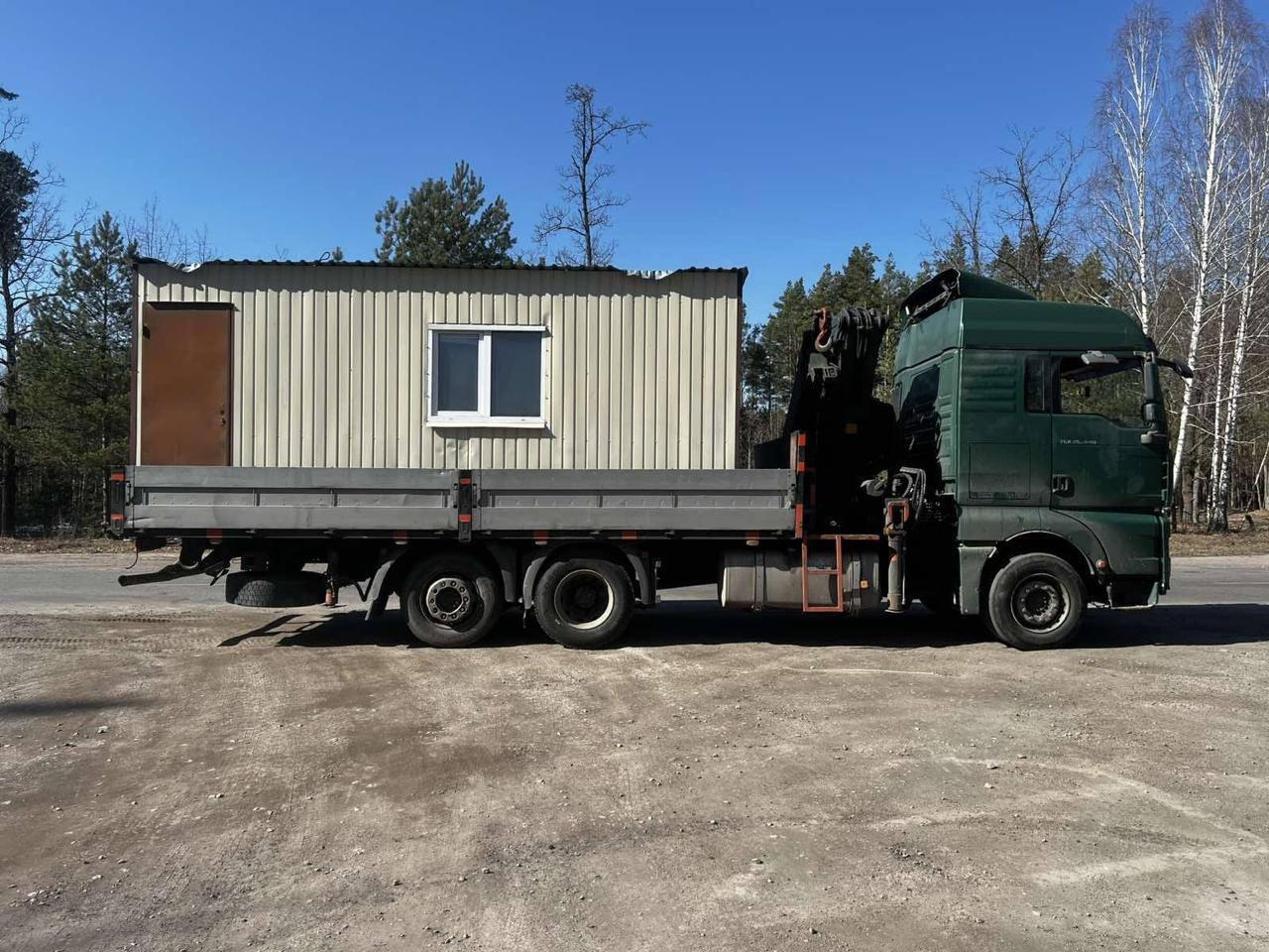 MAN маніпулятор перевезення битовки Київ